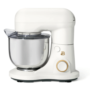 Beautiful 3.5 Qt Stand Mixer, White Icing with Flat Beater